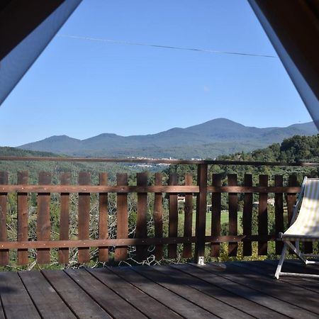 Podere Di Maggio - Glamping Tent 3 Santa Fiora Exteriör bild