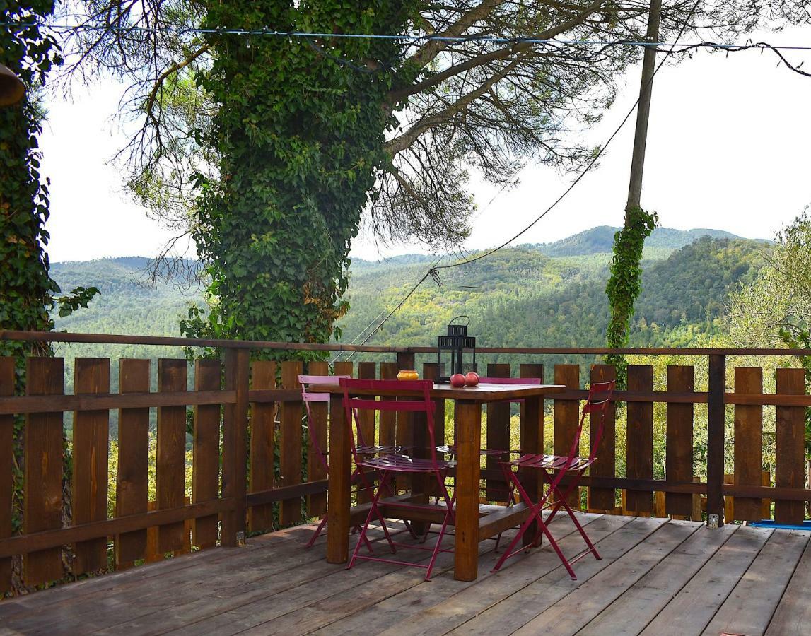 Podere Di Maggio - Glamping Tent 3 Santa Fiora Exteriör bild