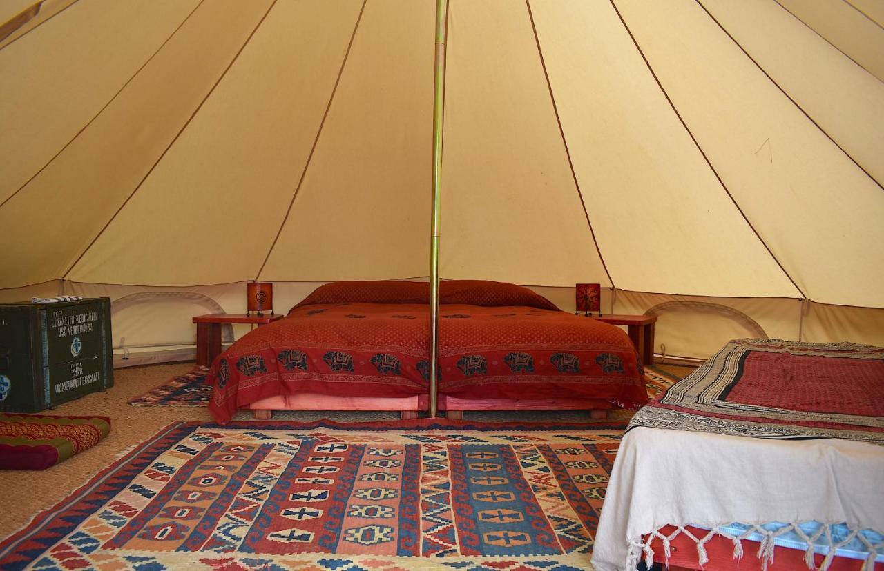 Podere Di Maggio - Glamping Tent 3 Santa Fiora Exteriör bild