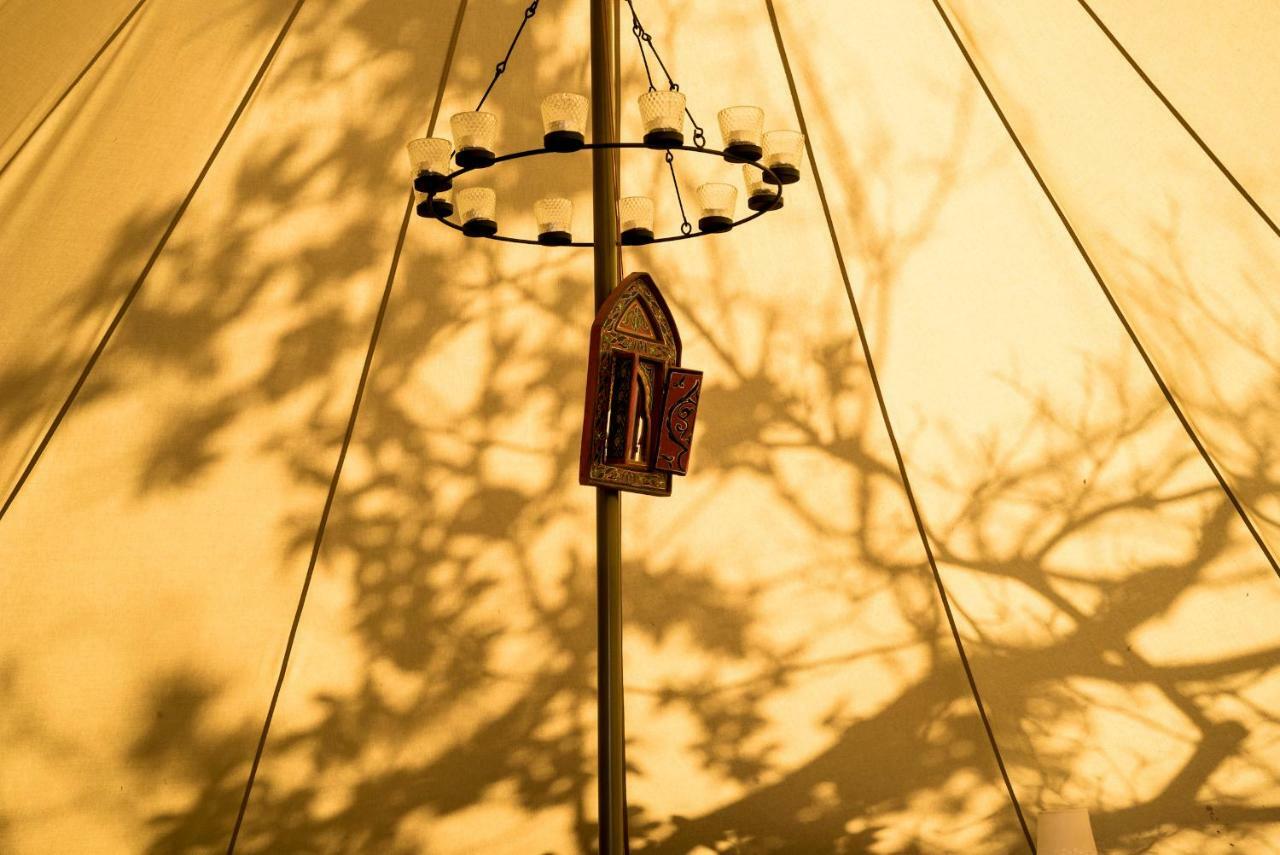 Podere Di Maggio - Glamping Tent 3 Santa Fiora Exteriör bild